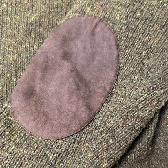 Lands' End Men's Wool Turtleneck Sweater in Olive - Picture 5 of 9